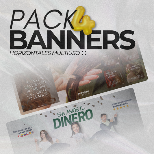 Paquete de banners multiuso